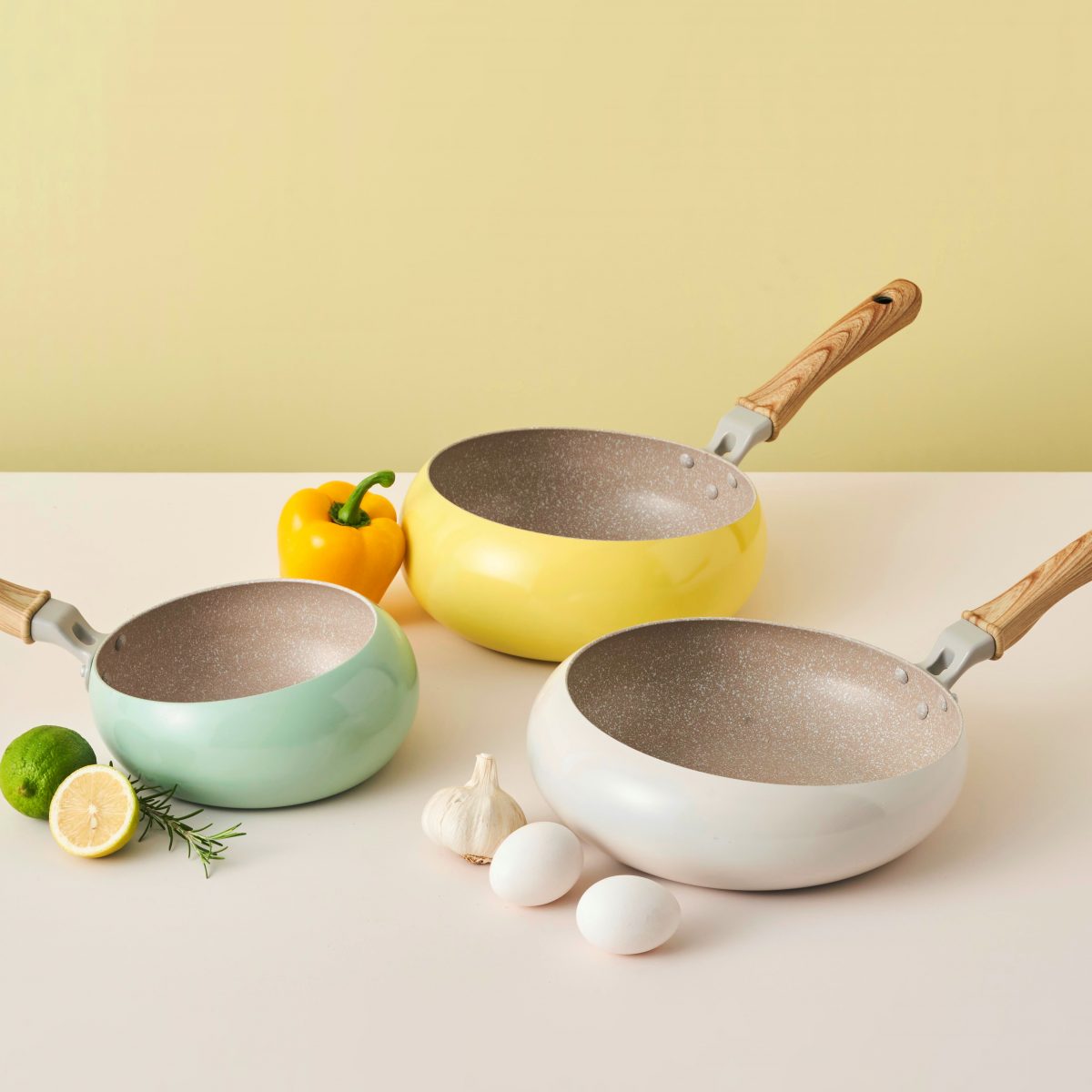 amway 新品 2024年製 大 小 ソースパンセット アムウェイ IH対応